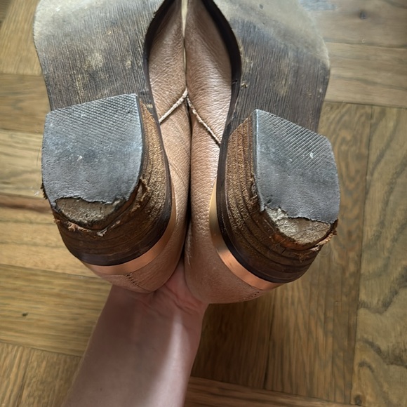 Camel ankle booties - Picture 3 of 3